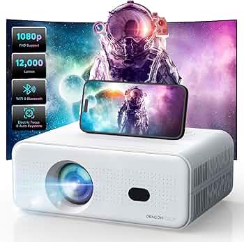 Amazon.com: Electric Focus Mini Projector with 5G WiFi and
